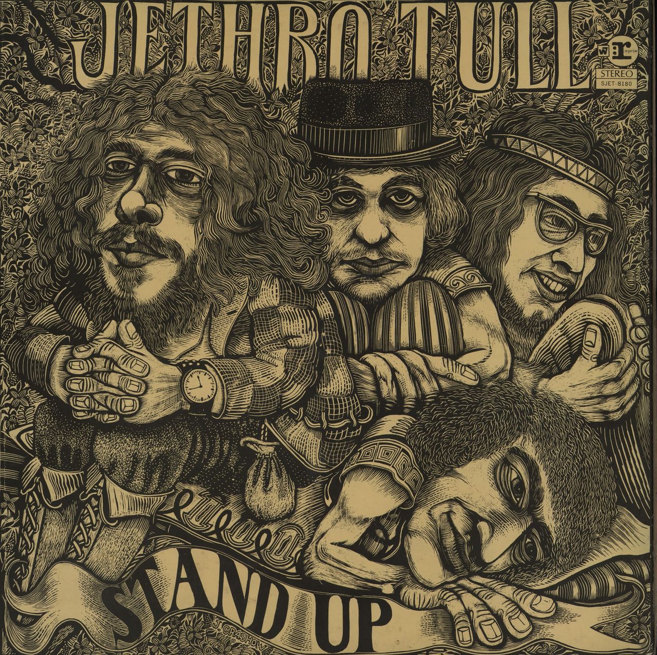 Jethro Tull Stand Up Japanese Vinyl LP