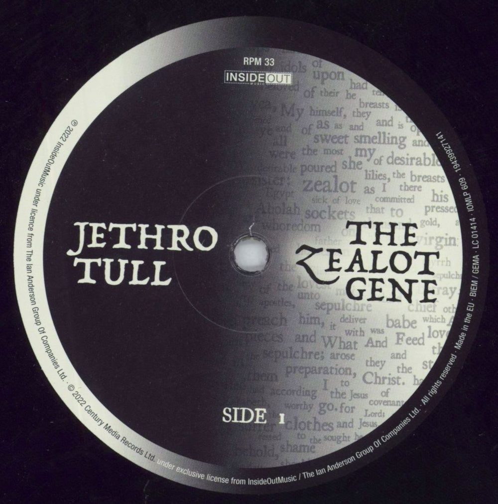 Jethro Tull The Zealot Gene - CD + Booklet UK 2-LP vinyl record set (Double LP Album) TUL2LTH818055