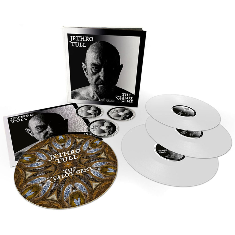Jethro Tull The Zealot Gene: Deluxe Edition White Vinyl 3LP/2CD/Blu-Ray - Sealed UK box set IOMLTDLP609