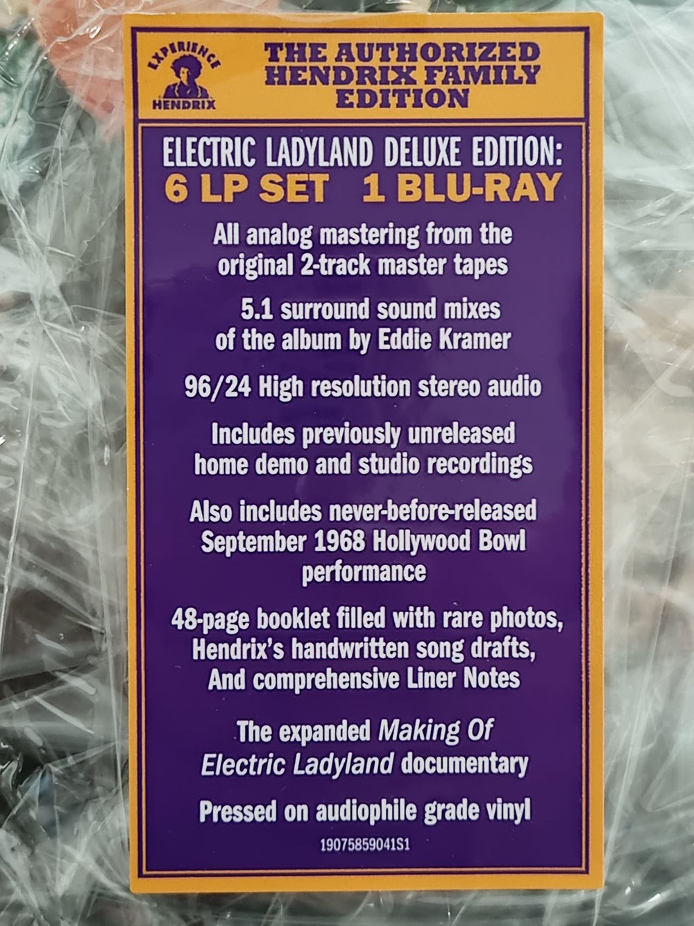 Jimi Hendrix Electric Ladyland - 6LP+1Blu-Ray Deluxe Edition UK Vinyl Box Set