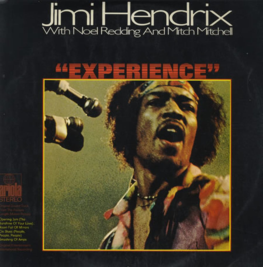 Jimi Hendrix Experience Spanish vinyl LP album (LP record) 850871