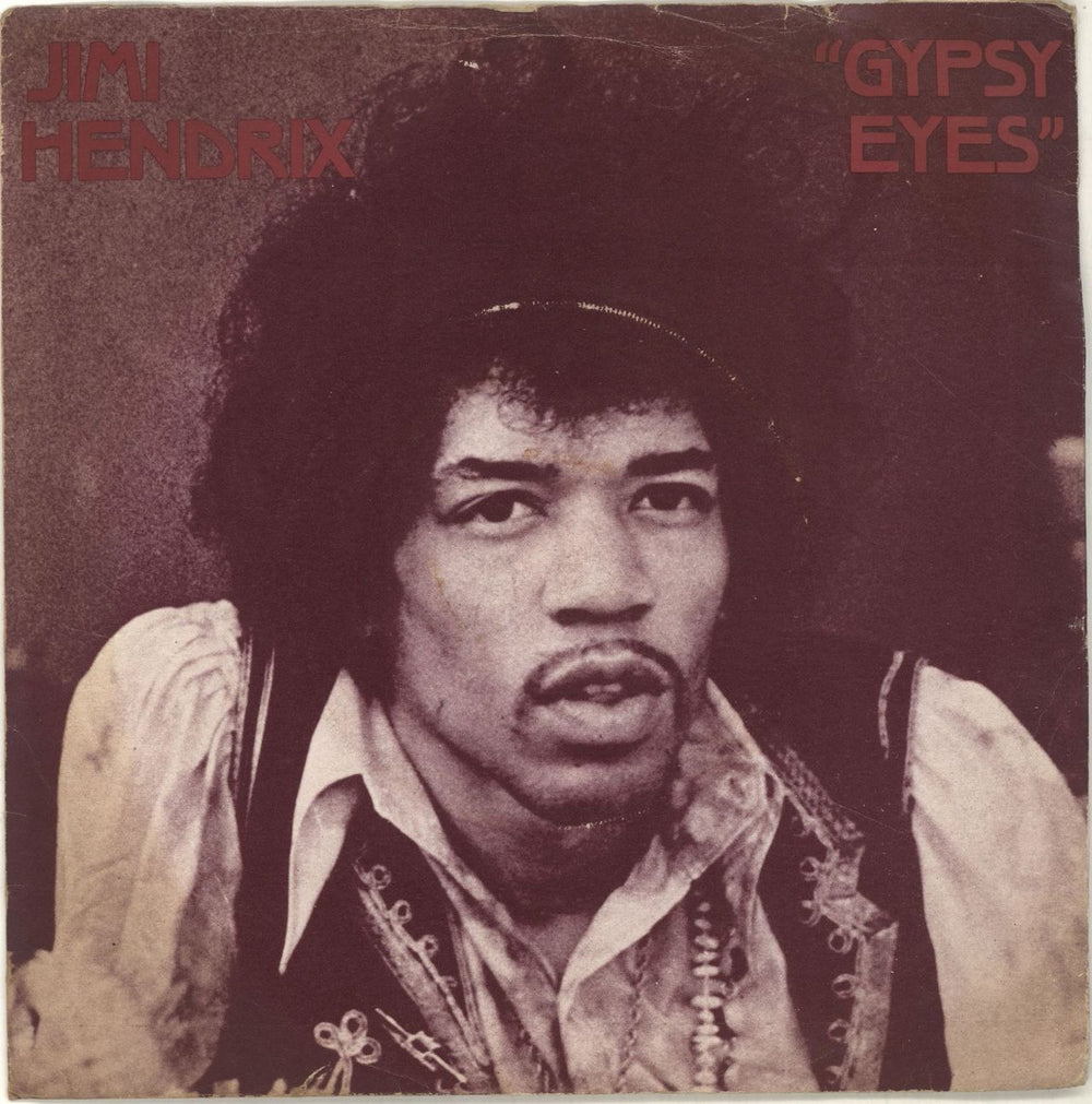 Jimi Hendrix Gypsy Eyes - VG UK 7" vinyl single (7 inch record / 45) 2094010