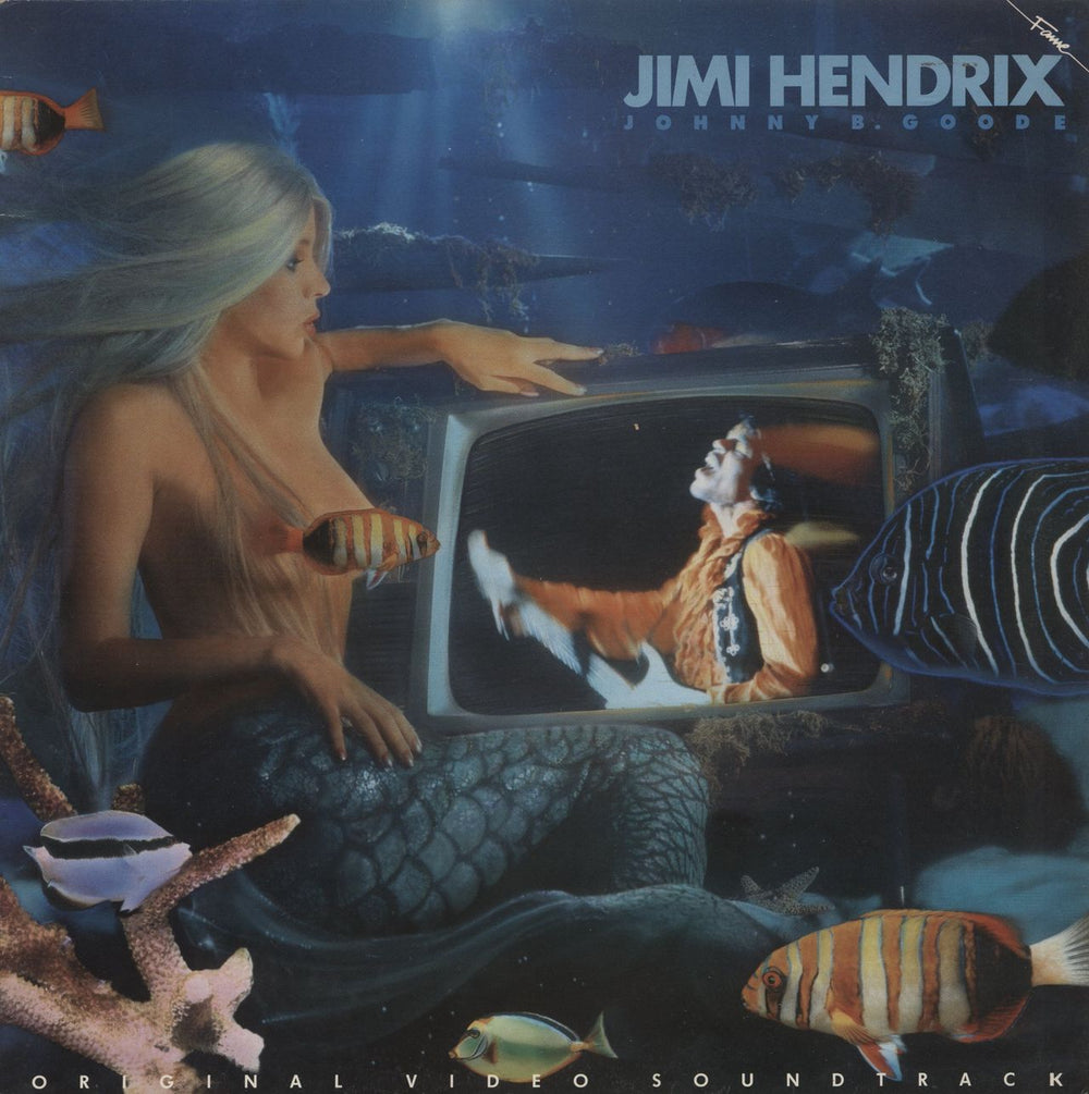 Jimi Hendrix Johnny B. Goode UK vinyl LP album (LP record) FA3160