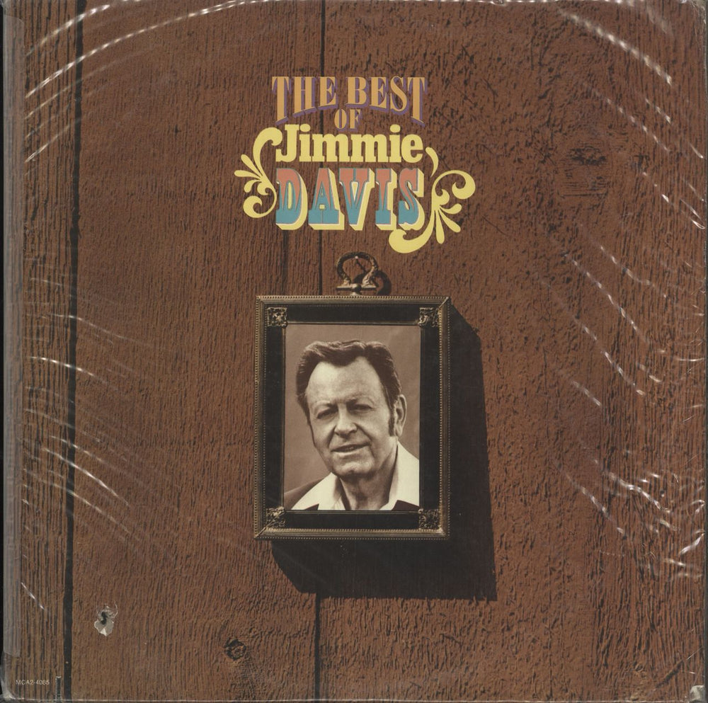 Jimmie Davis The Best Of Jimmie Davis US vinyl LP album (LP record) MCA2-4085