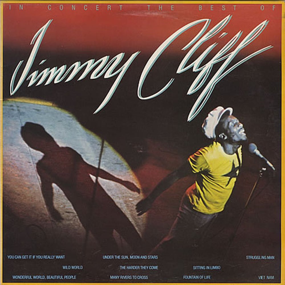 Jimmy Cliff In Concert - The Best Of UK vinyl LP album (LP record) K54086