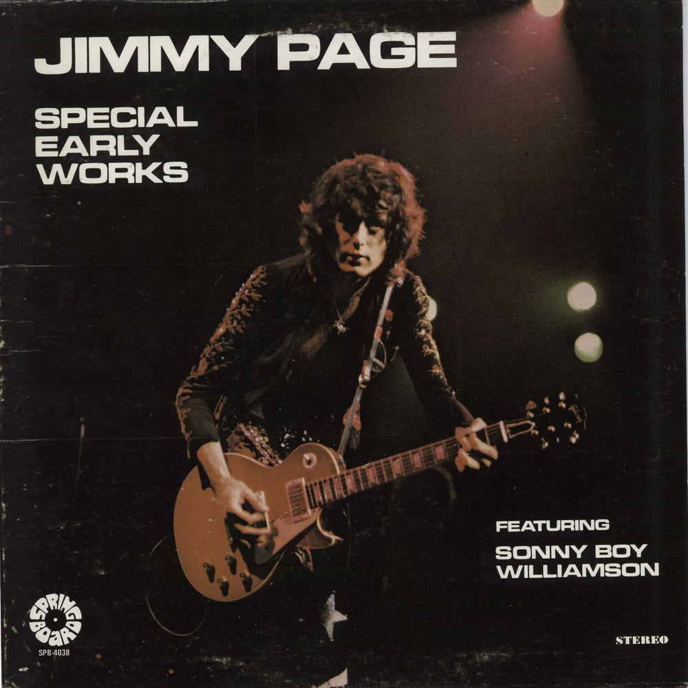 Jimmy Page Special Early Works US Vinyl LP