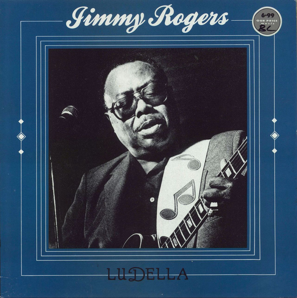 Jimmy Rogers Ludella UK vinyl LP album (LP record) BEDLP13