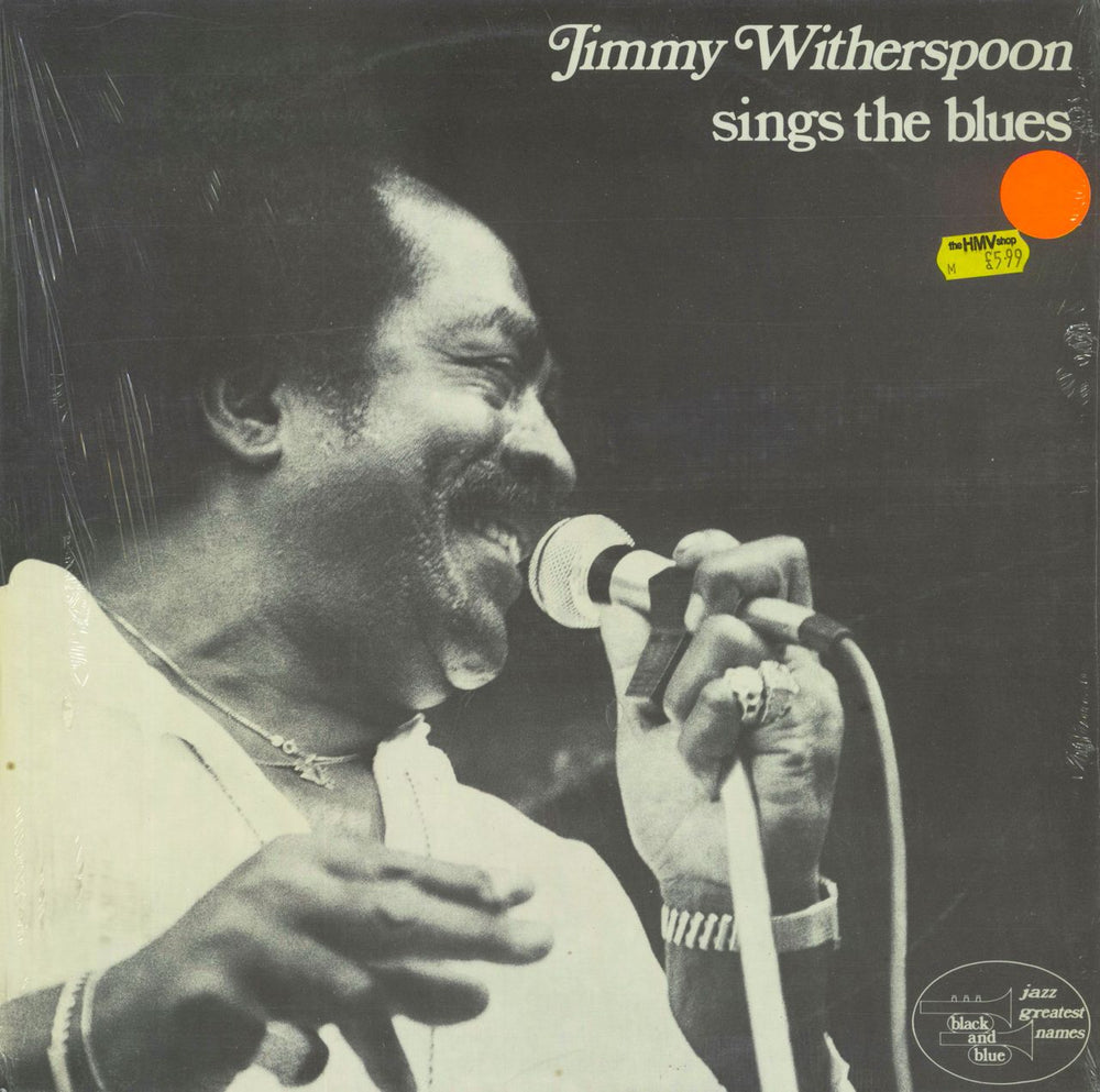 Jimmy Witherspoon Sings The Blues French vinyl LP album (LP record) 33.144