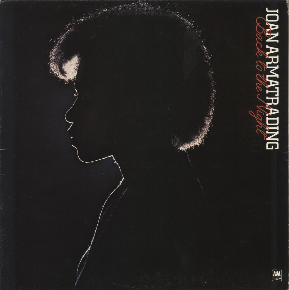 Joan Armatrading Back To The Night UK vinyl LP album (LP record) AMID112