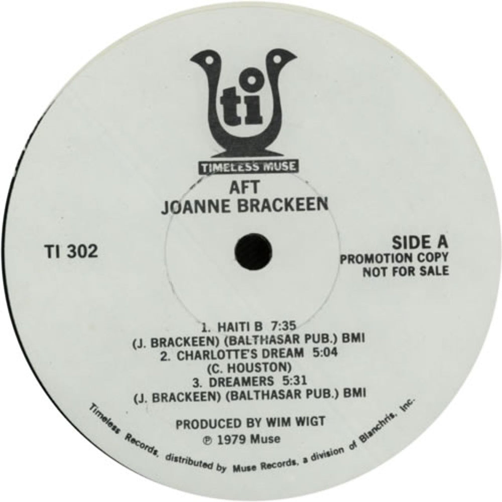 Joanne Brackeen AFT US Promo vinyl LP album (LP record) J3ALPAF602698