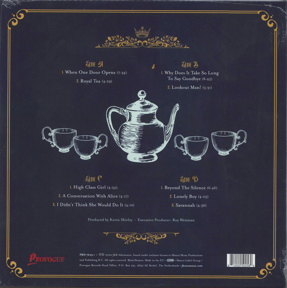 Joe Bonamassa Royal Tea - 180gm - 2nd UK 2-LP vinyl record set (Double LP Album) 810020502589