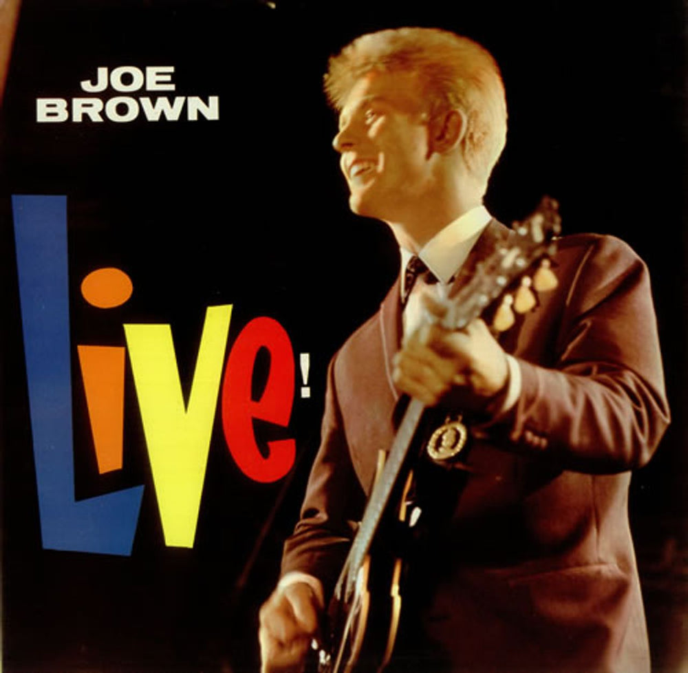 Joe Brown Live! UK vinyl LP album (LP record) NPL38006