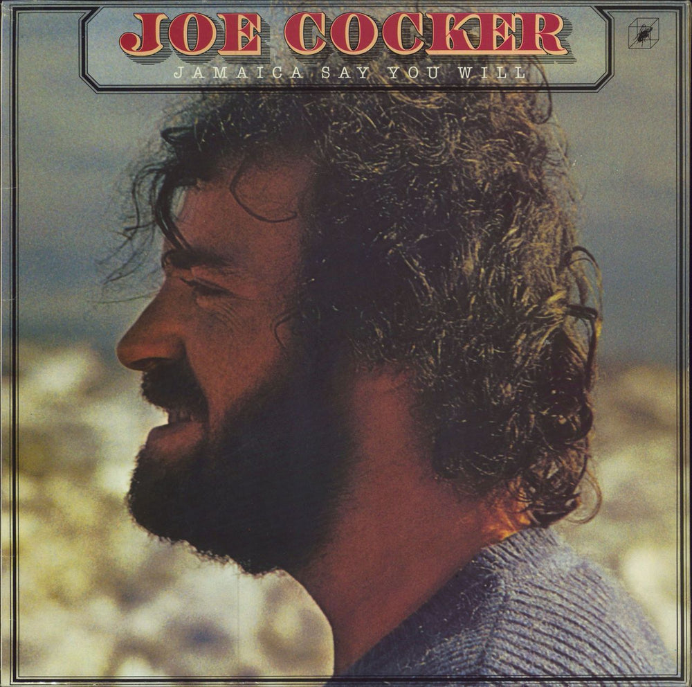 Joe Cocker Jamaica Say You Will German vinyl LP album (LP record) 853003