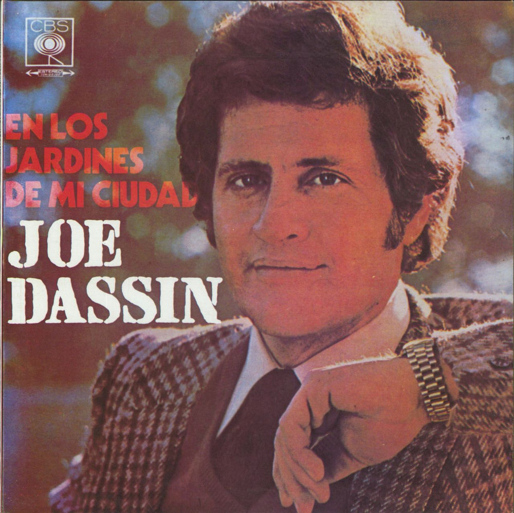Joe Dassin En Los Jardines De Mi Ciudad Colombian vinyl LP album (LP record) 14-1111