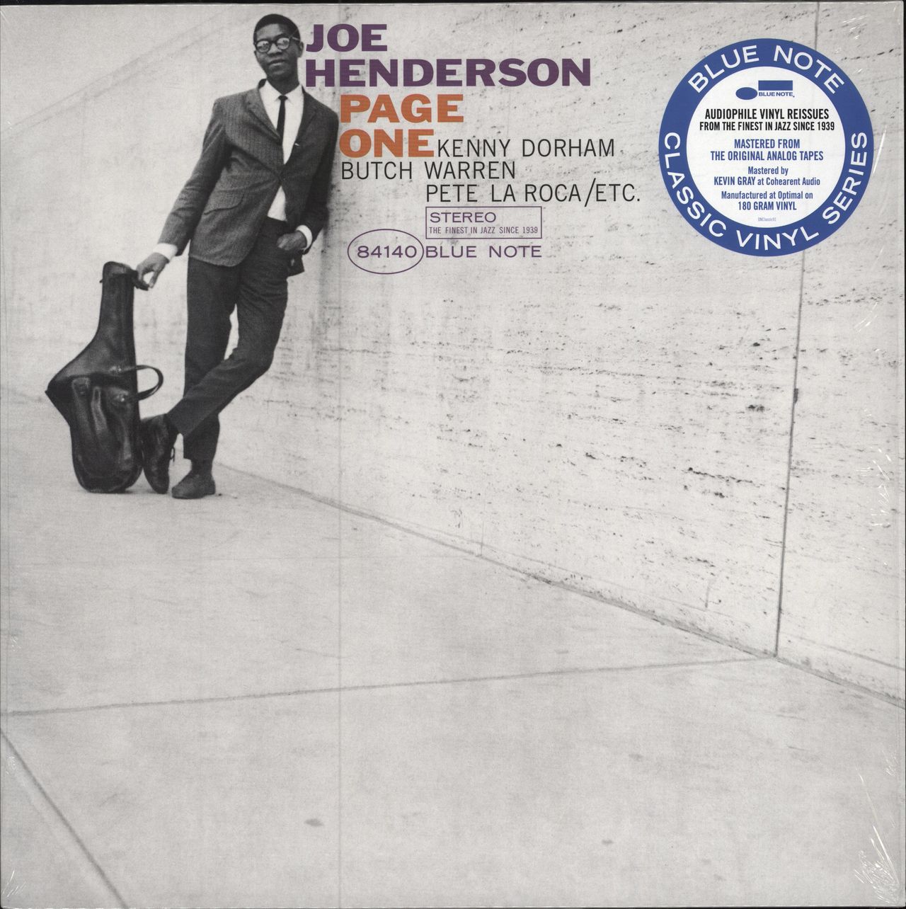 Joe Henderson Page One + Hype Sticker Dutch vinyl LP album (LP record) 0746563