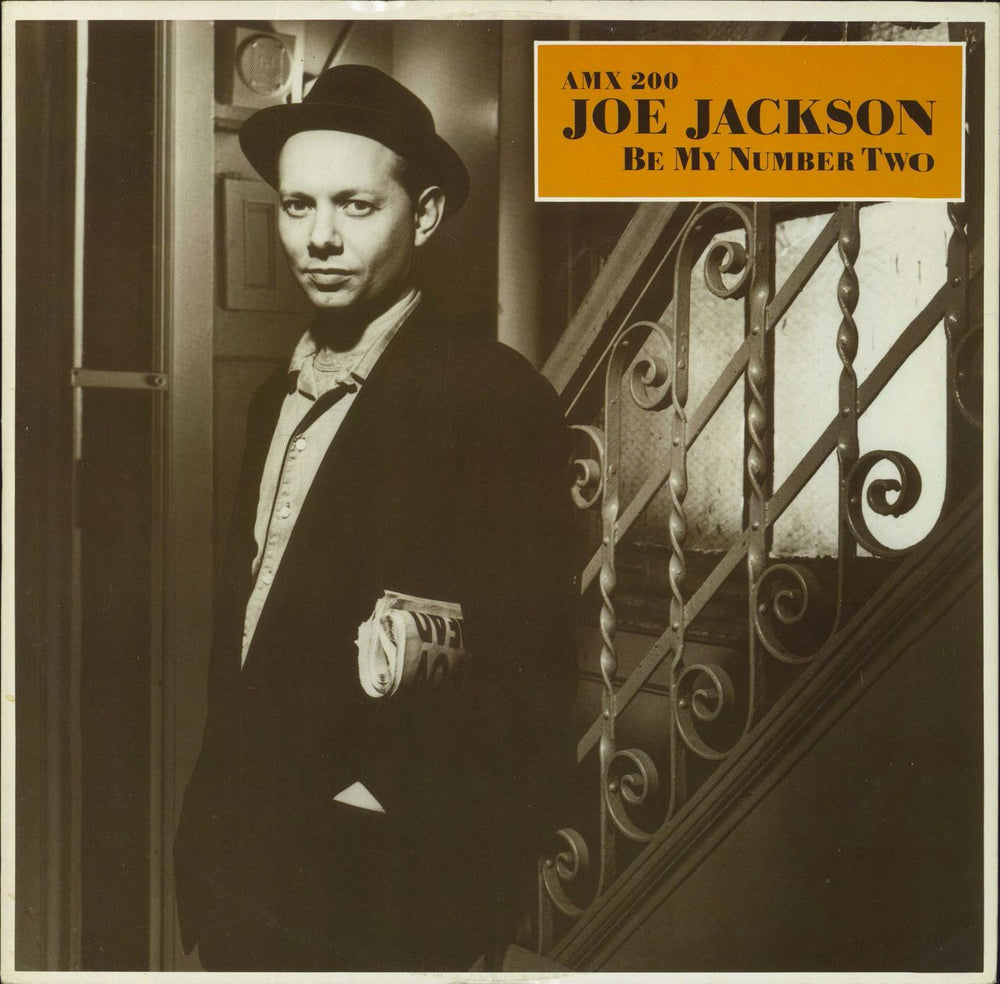 Joe Jackson Be My Number Two UK 12" vinyl single (12 inch record / Maxi-single) AMX200