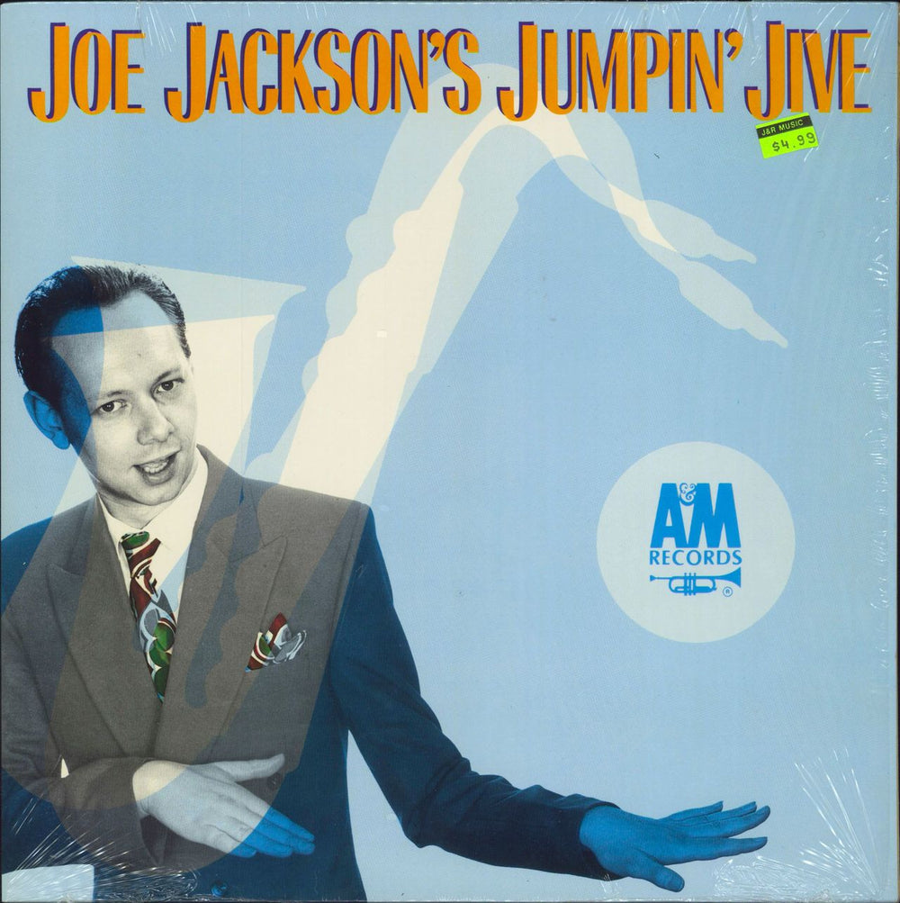 Joe Jackson Joe Jackson's Jumpin' Jive - shrink US vinyl LP album (LP record) SP-4871