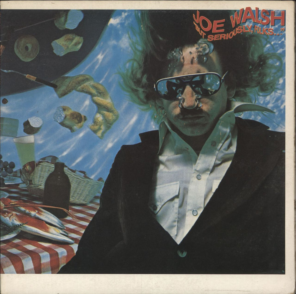 Joe Walsh But Seriously, Folks ... UK vinyl LP album (LP record) K53081