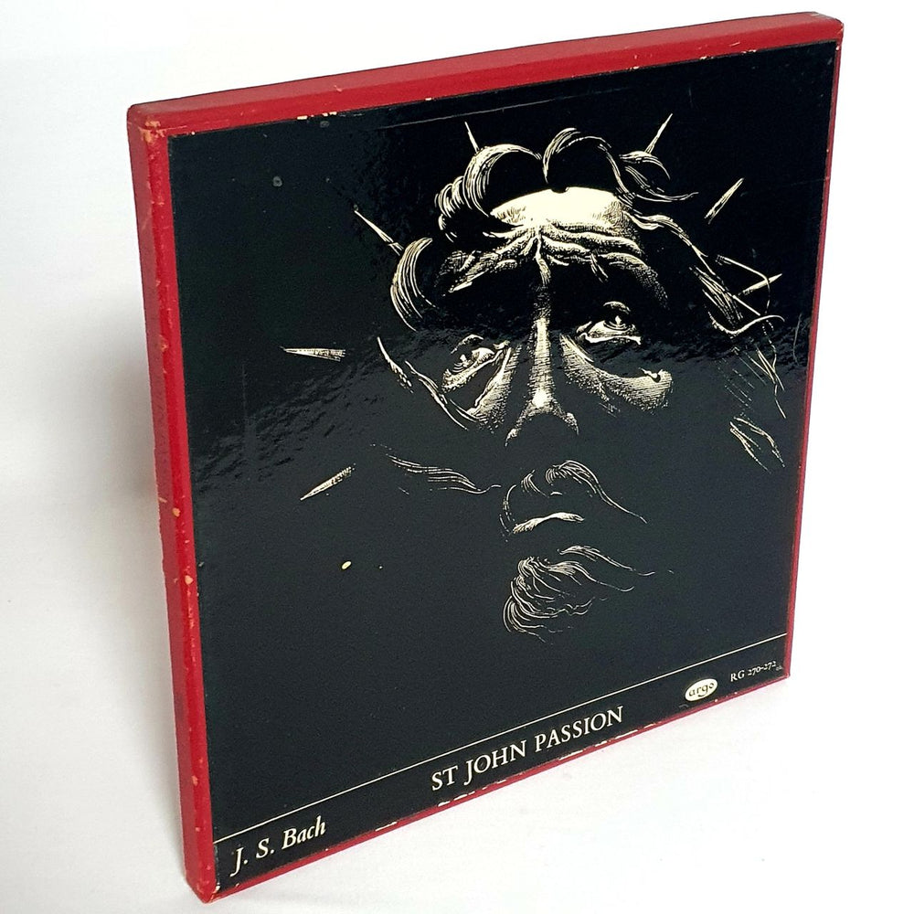 Johann Sebastian Bach Bach: St John Passion UK Vinyl Box Set RG270-272