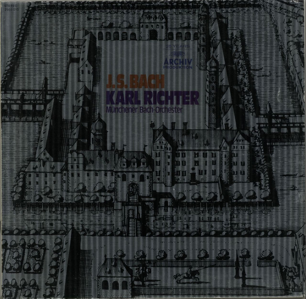 Johann Sebastian Bach J.S. Bach German Vinyl LP — RareVinyl.com