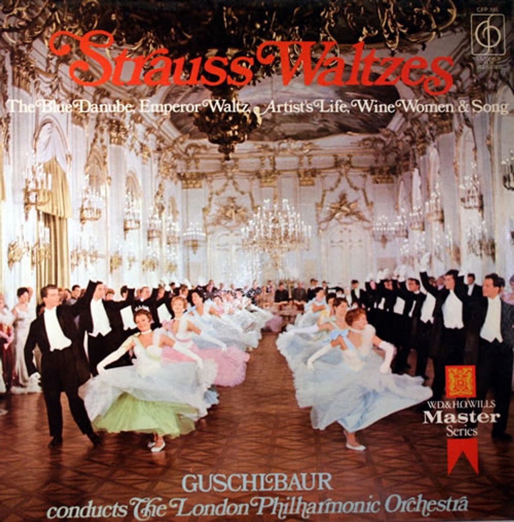 Johann Strauss II (1825-1899) Strauss Waltzes UK vinyl LP album (LP record) CFP165