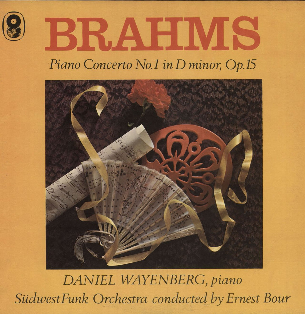 Johannes Brahms Brahms: Concerto For Piano No. 1 In D Minor, Op.15 UK vinyl LP album (LP record) T503