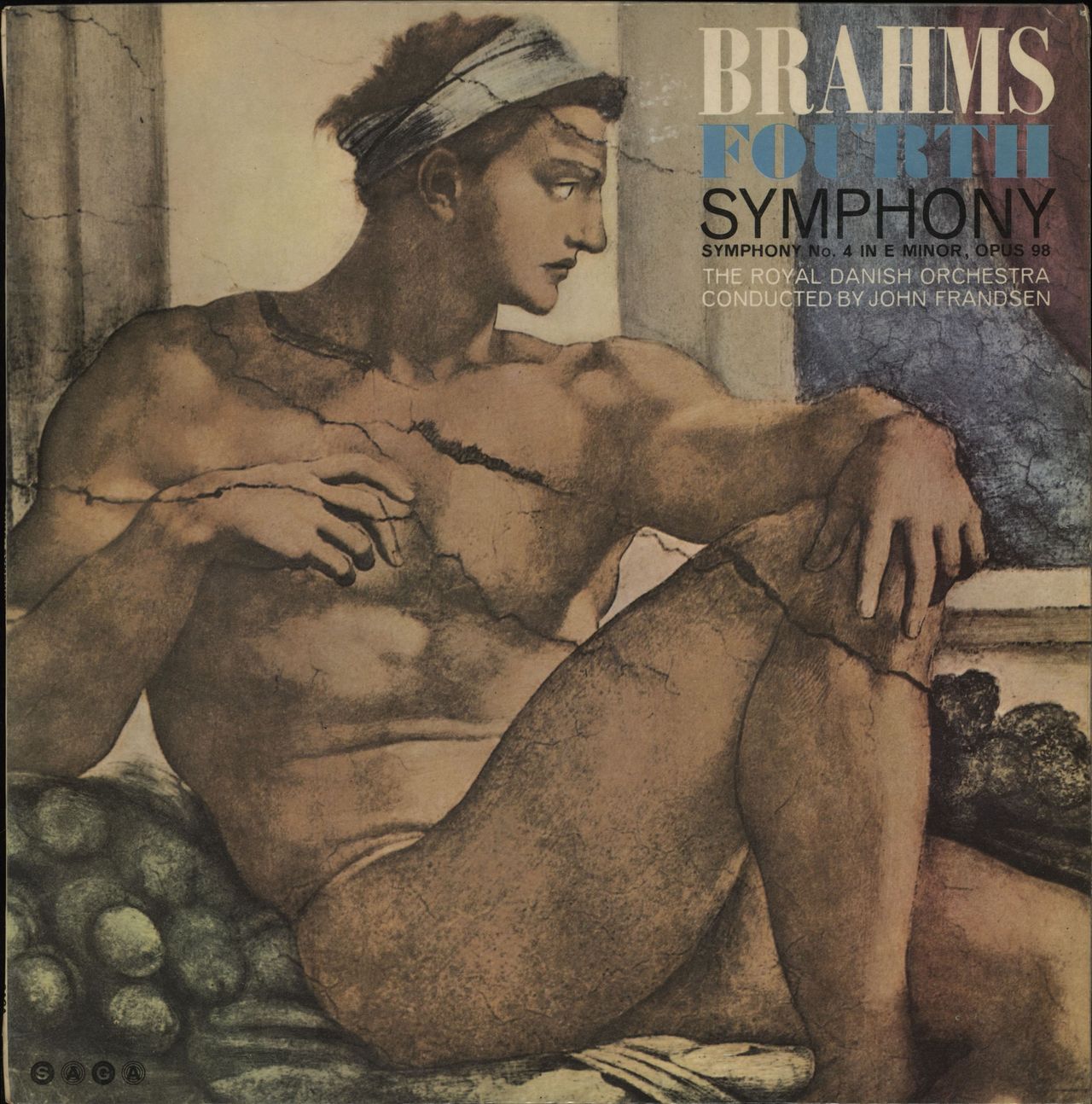 Johannes Brahms Symphony No. 4 in E Minor, Op.98 UK vinyl LP album (LP record) XID5010