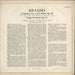 Johannes Brahms Symphony No. 4 / Tragic Overture UK vinyl LP album (LP record)