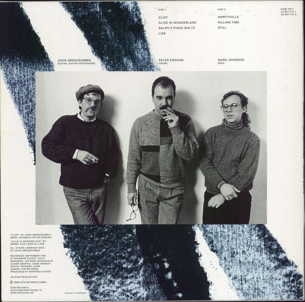 John Abercrombie Current Events German vinyl LP album (LP record)