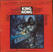 John Barry (Composer) King Kong UK vinyl LP album (LP record) JBYLPKI776461