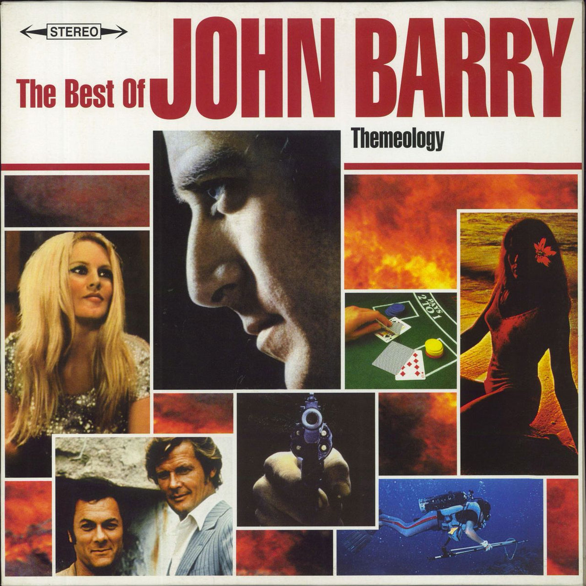 John Barry (Composer) Themeology - Best Of UK 2-LP vinyl set ...