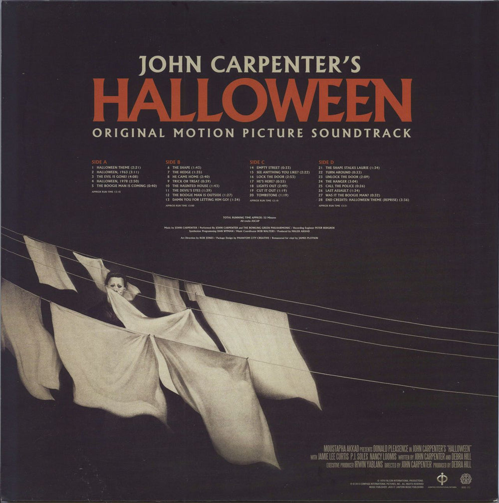 John Carpenter Halloween - 180gm US vinyl LP album (LP record)