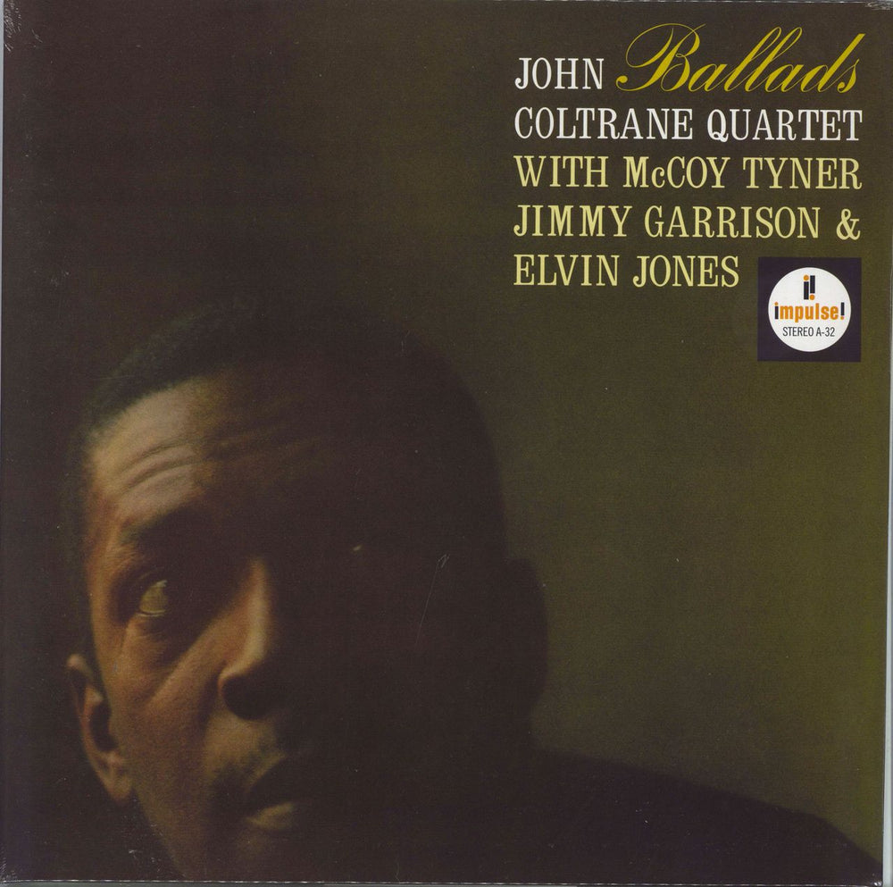 John Coltrane Ballads: Remastered - 180gram Vinyl - Sealed German vinyl LP album (LP record) 00011105015615