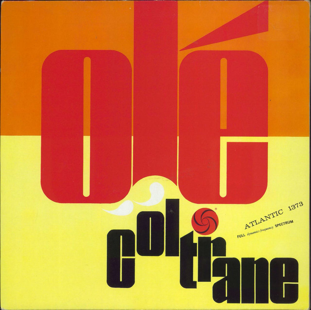 John Coltrane Olé Coltrane US vinyl LP album (LP record) SD1373