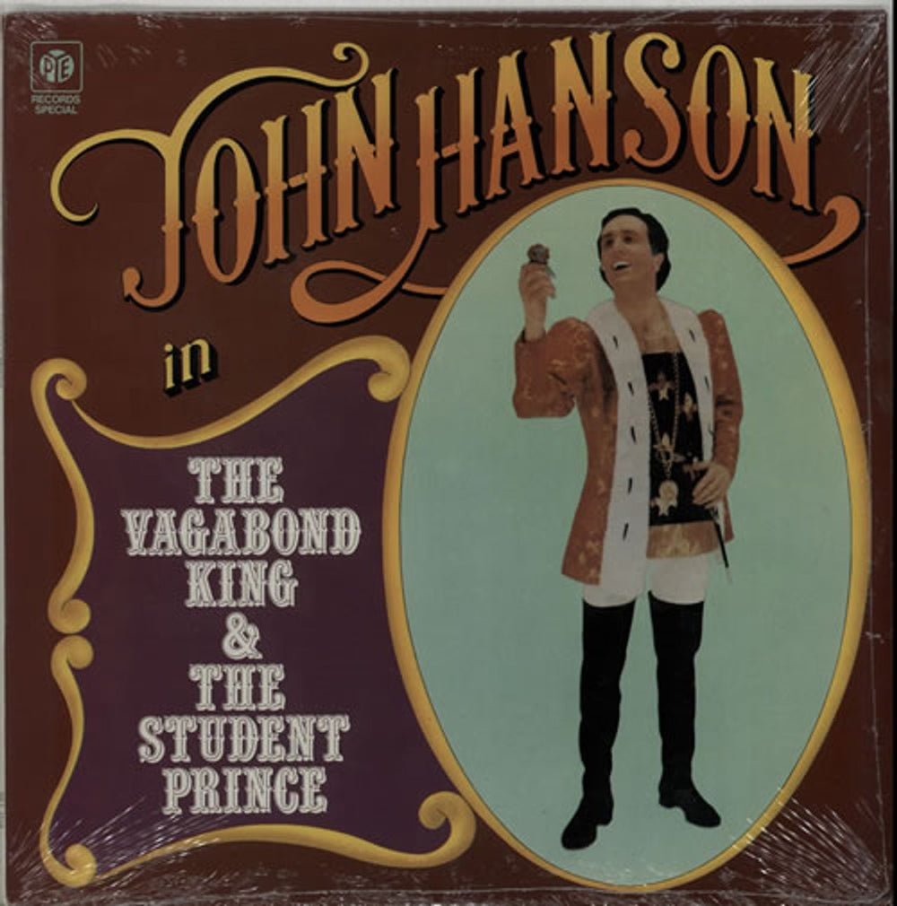 John Hanson The Vagabond King & The Student Prince UK vinyl LP album (LP record) PKL5568