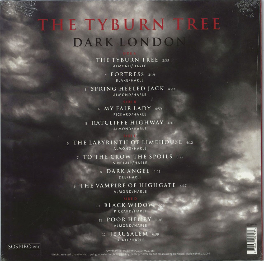 John Harle The Tyburn Tree (Dark London) - Sealed UK 2-LP vinyl record set (Double LP Album) 5052442004721