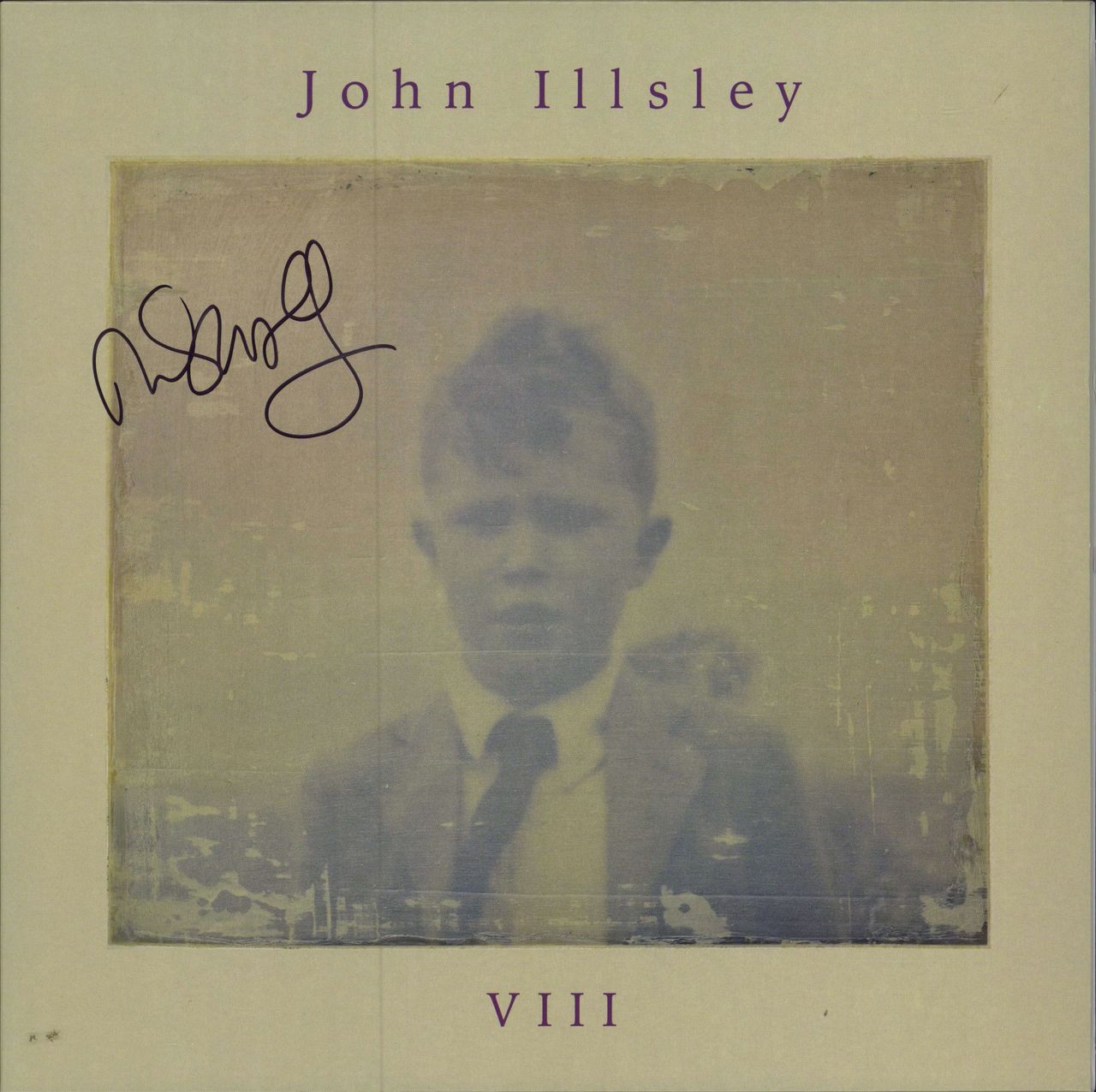 John Illsley VIII - Purple Vinyl + Autographed Sleeve UK vinyl LP album (LP record) 100LP119P