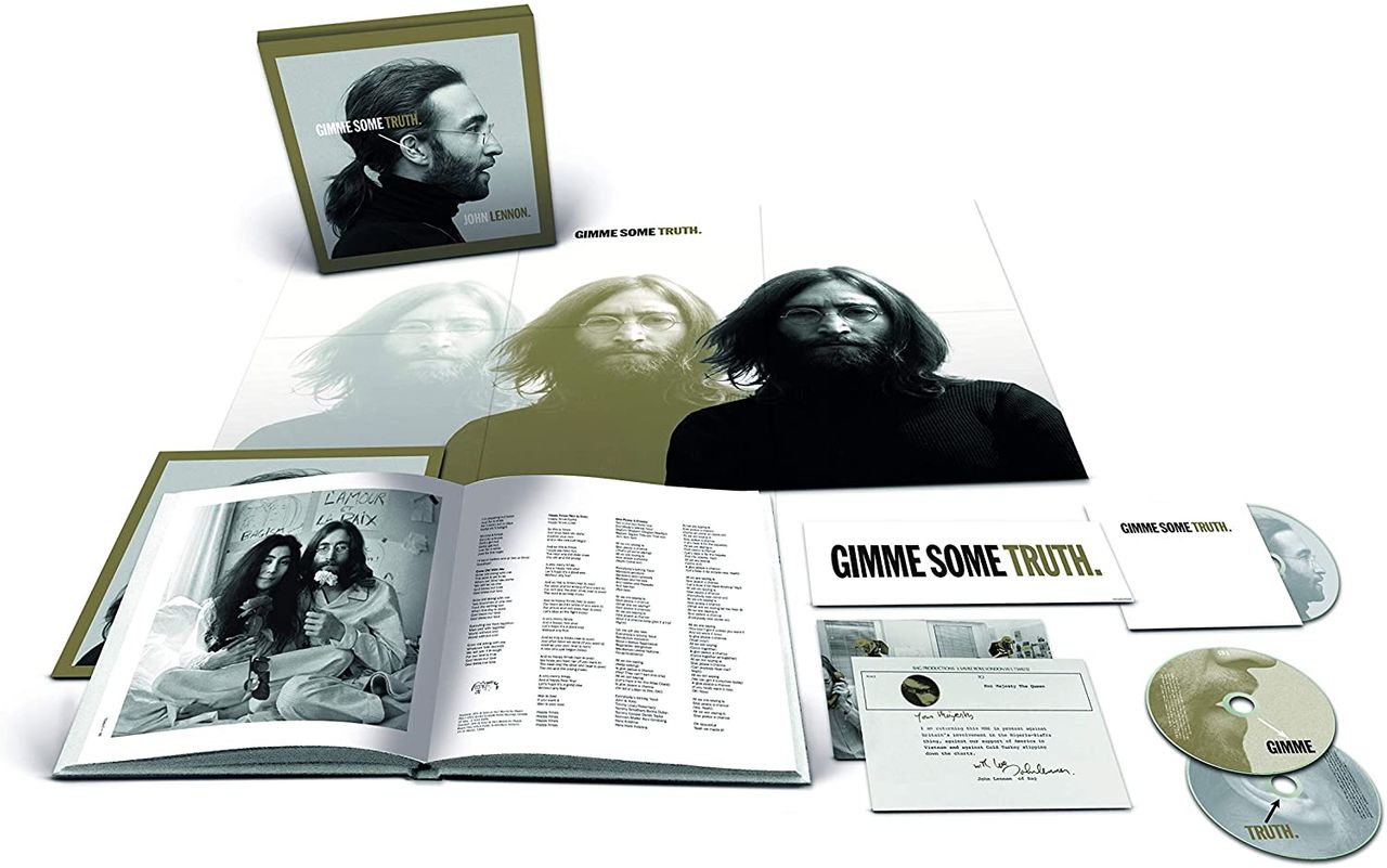 John Lennon Gimme Some Truth - CD Box UK CD Album Box Set 3500208
