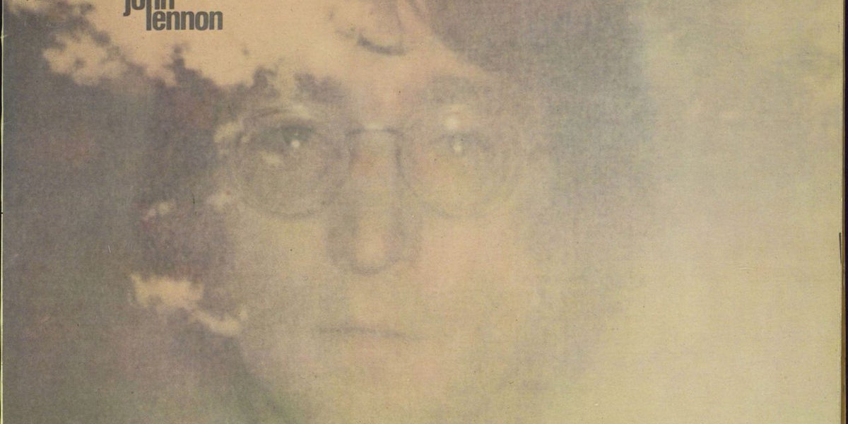 John Lennon Imagine - Postcard + lyric inner UK Vinyl LP