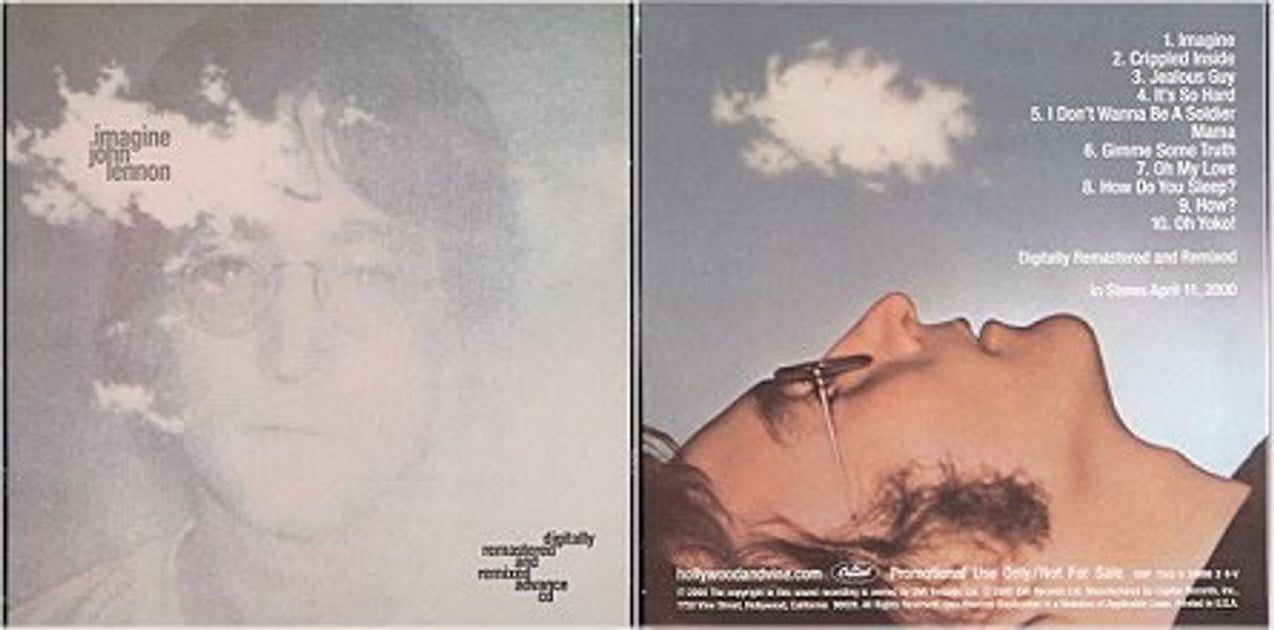 John Lennon Imagine - Remastered  Remixed US Promo CD album — RareVinyl.com
