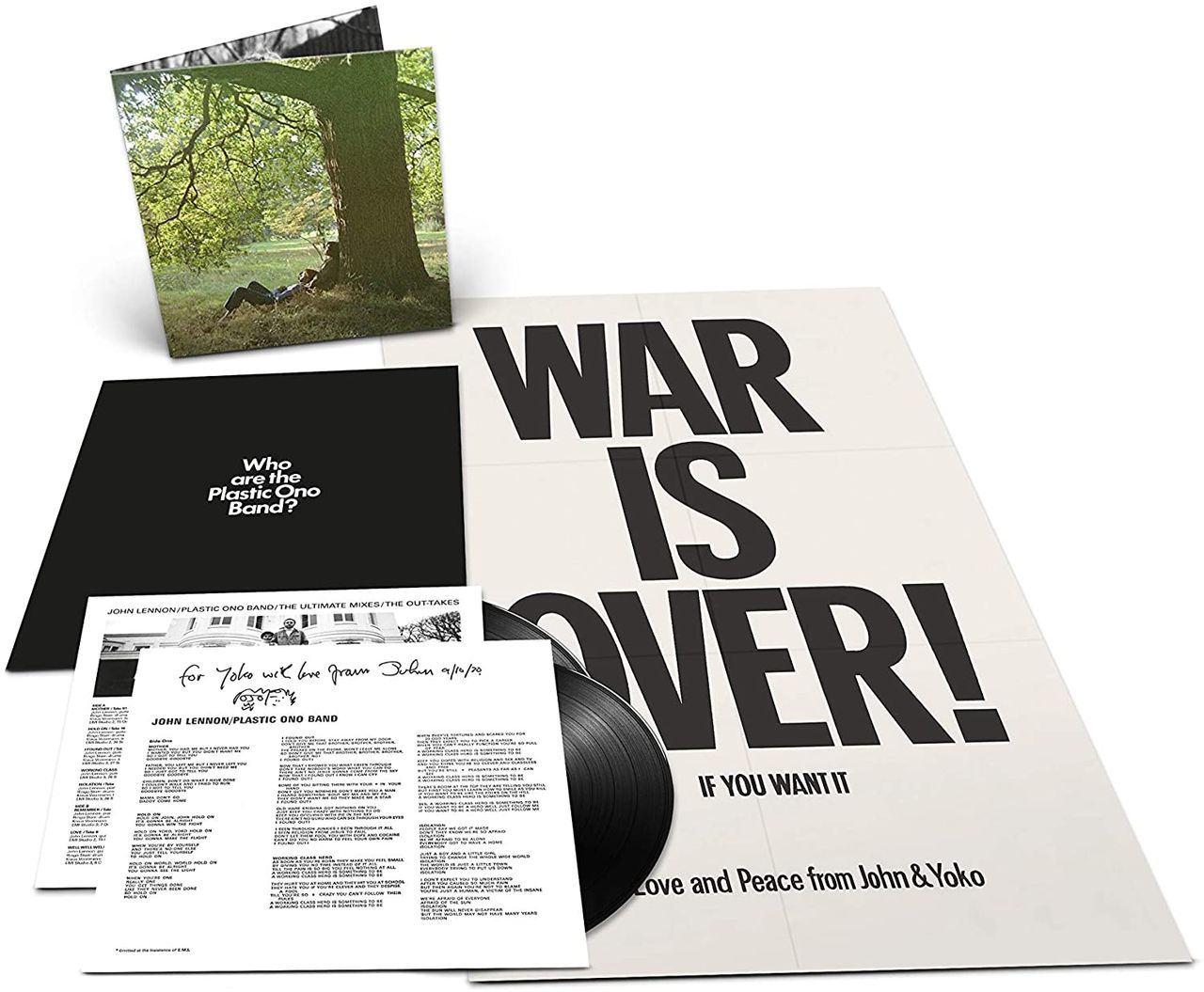 John Lennon Plastic Ono Band (The Ultimate Mixes) - Sealed UK 2-LP vinyl record set (Double LP Album) 0602507354541