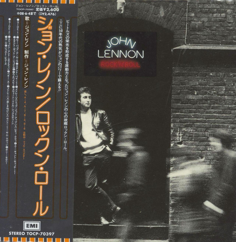 John Lennon Rock 'N' Roll UK CD album (CDLP) TOCP-70397