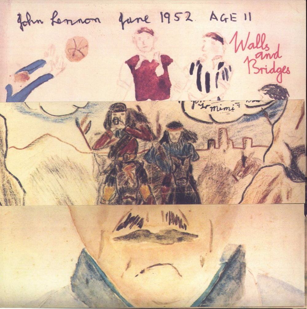 John Lennon Walls And Bridges - 180g UK vinyl LP album (LP record) 600753571002