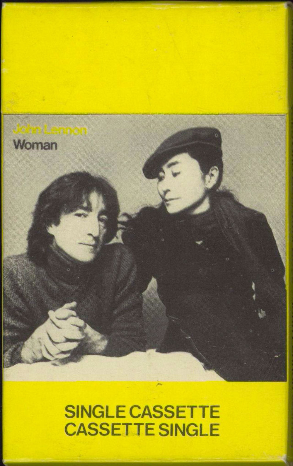 John Lennon Woman UK cassette single K79195M