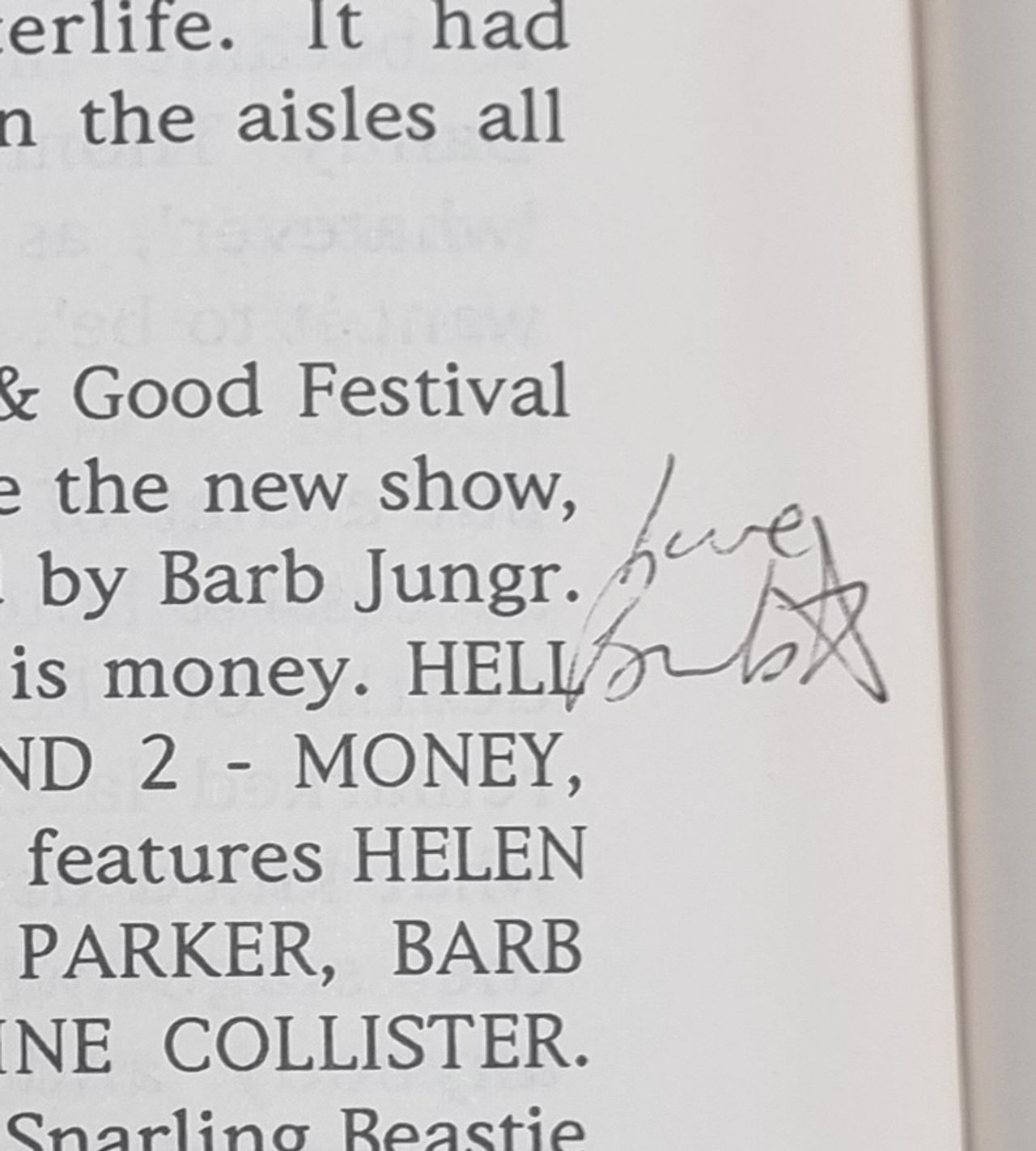 John Martyn Suffolk & Good Festival '93 - Autographed UK tour programme