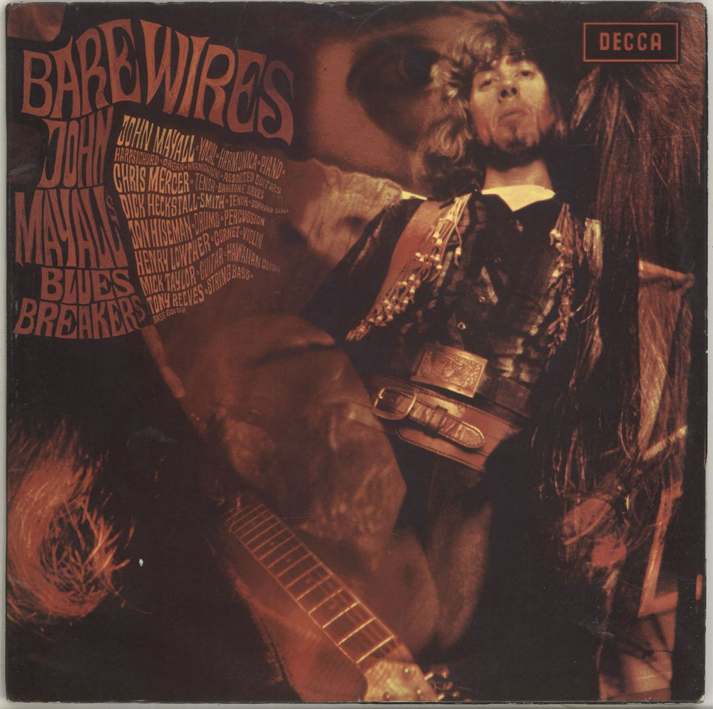 John Mayall Bare Wires - 1st - EX UK vinyl LP album (LP record) LK4945