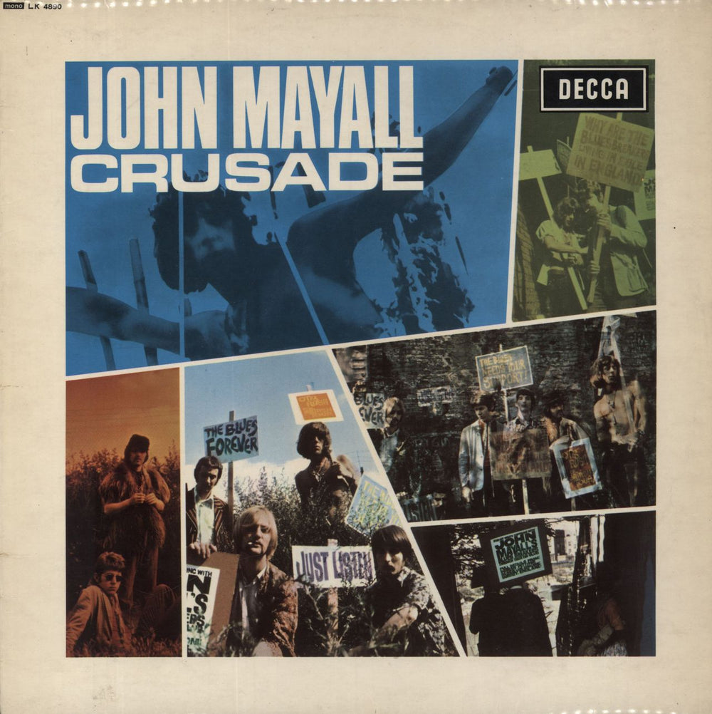John Mayall Crusade - VG UK vinyl LP album (LP record) LK4890