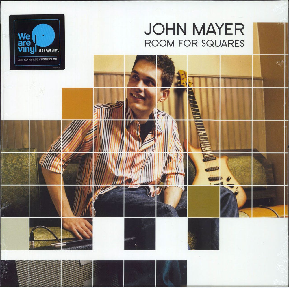 John Mayer Room For Squares UK vinyl LP album (LP record) 889853932214