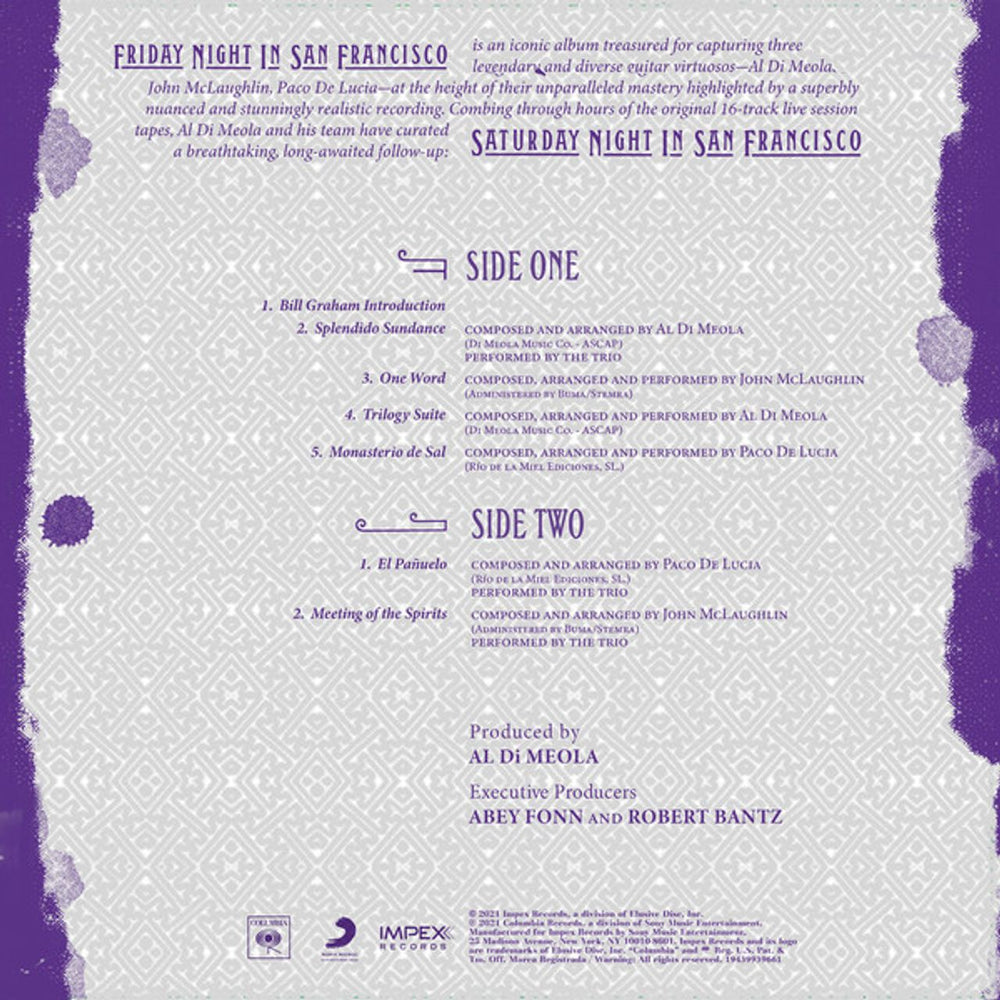 LP パコ・デ・ルシアほか ／ フライデイ・ナイト・イン