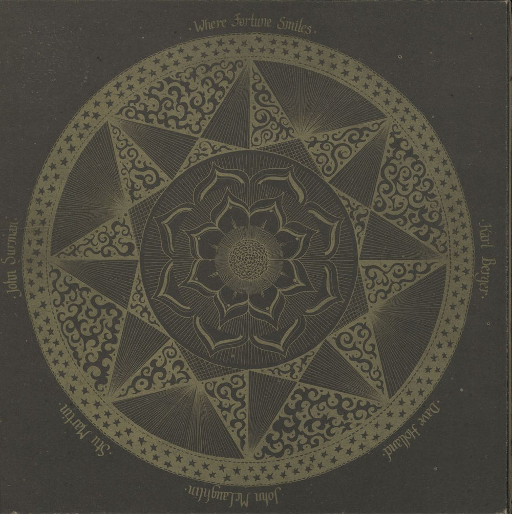 John McLaughlin Where Fortune Smiles - Orange Label UK vinyl LP album (LP record) DNLS3018